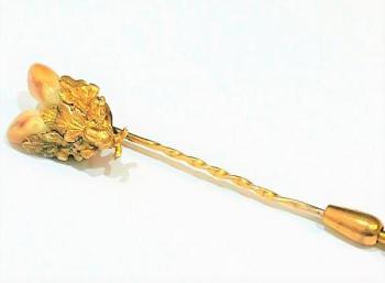 Krawattennadel - Gold, Grandel - 1930