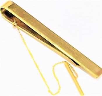 Krawattenspange - Gold - 1970